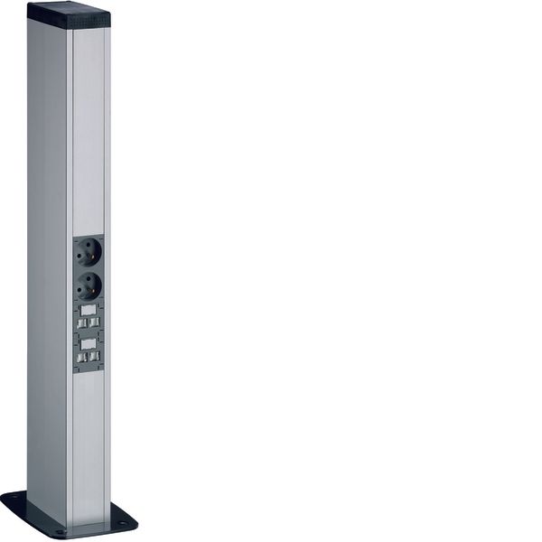 PacPost double 650 mm, anod. image 1