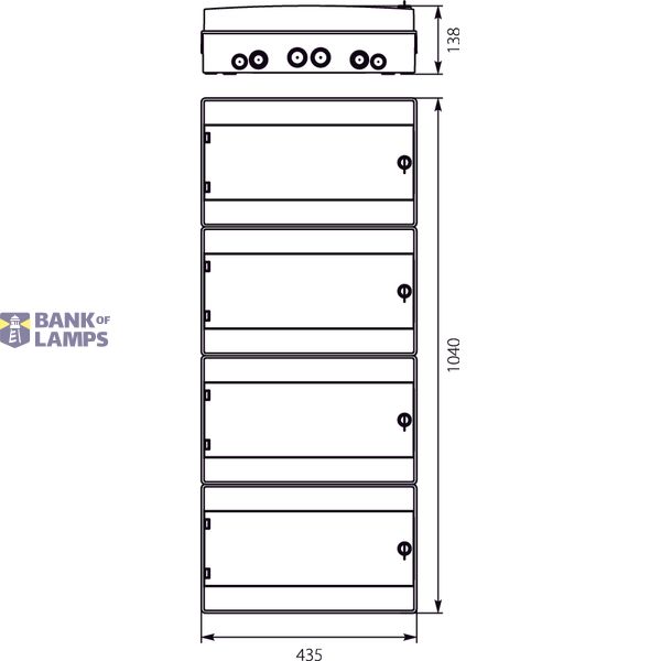 Hermetic switchboard RH-72/4 image 2