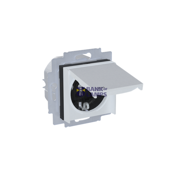 Socket with earthing contacts IP44 image 2