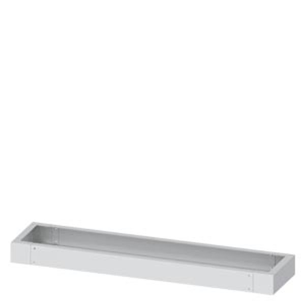 ALPHA, base, H: 100 mm, W: 1300 mm, D: 320 mm, RAL 7035 image 2