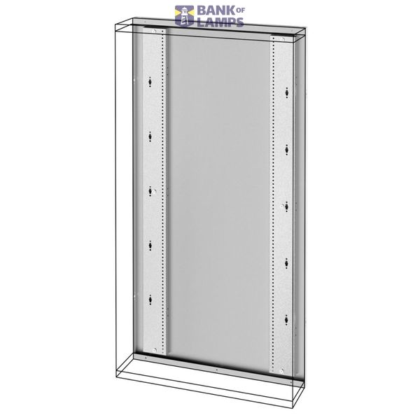 REAR FRAME - WALL MOUNTING DISTRIBUTION BOARD - QDX 630 L - 600X1200MM image 2