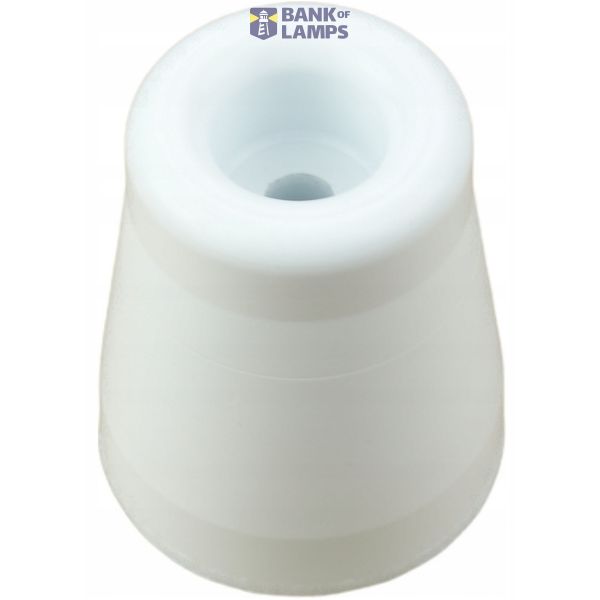 screwed doorstop big white height 80mm (1pc) image 1