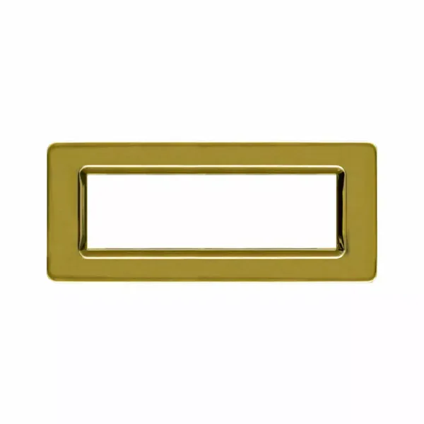 44 MOULDED FR.PLATE BRASS        7M image 1