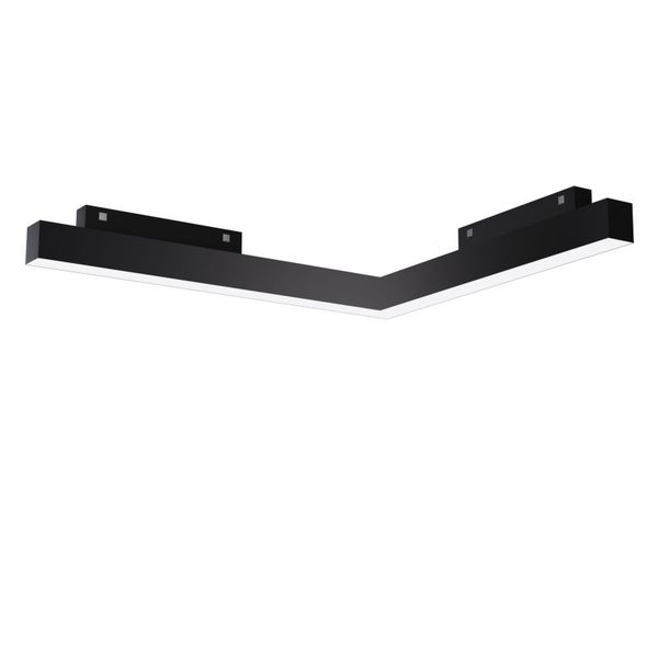 CORNER LAMP MAGNETIC SYSTEM ARTO BLACK LED 3000K 16W 1280LM image 1