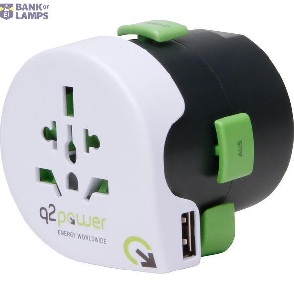 World Travel Adapter "Qdapter USB", with image 1