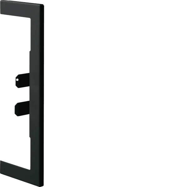 Wall connection panel for BR/H/N/A/S 68x210mm OT 80mm made of sheet steel graphite black image 1