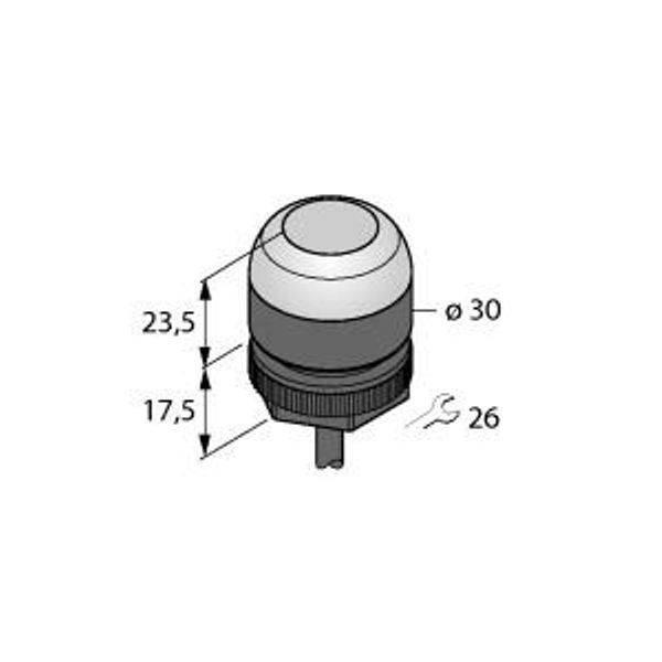 Pick-to-Light Placement Sensor   K30APT2GXD image 1