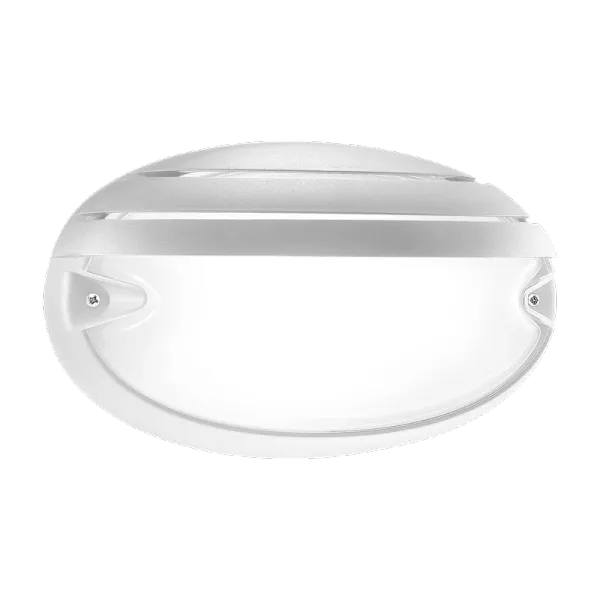 CHIP OVALE 30 GRILL WIT E27 image 3