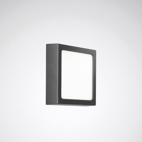 Wall and ceiling luminaire Skeo Square Multilumencolor 4 Diffuser Anthracite ET 13W 1000lm 85 Lambertian (L) IP65 IK10 4 SDCM image 1