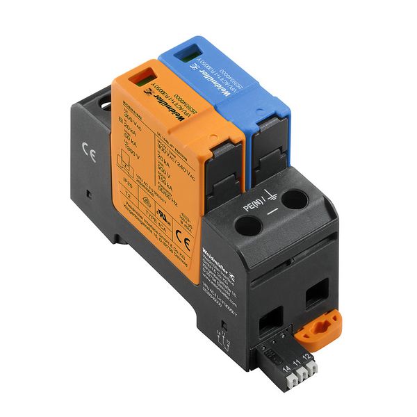 Surge voltage arrester, Low voltage, Surge protection, with remote contact, Single-phase, TN, TT, IT with N, IT without N image 1