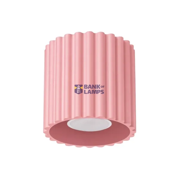 Ceiling lamp AURA 1 pink GU10 image 1