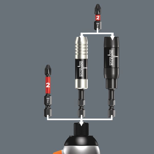 851/4 IMP DC SB Impaktor Bits Phillips, PH 2 x 50 mm image 9