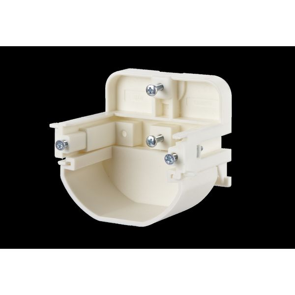 T-Slot mounting bracket for wall outlets - vertical mounting 50 mm, wi image 1