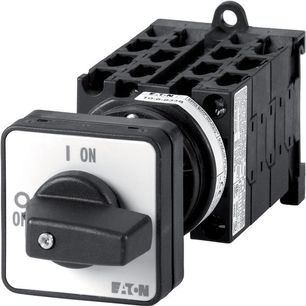 T0-6-8476/Z Step switches, T0, 20 A, rear mounting, 6 contact unit(s), Contacts: 12, 45 °, maintained, Without 0 (Off) position, 1-3, Design number 8476 image 4