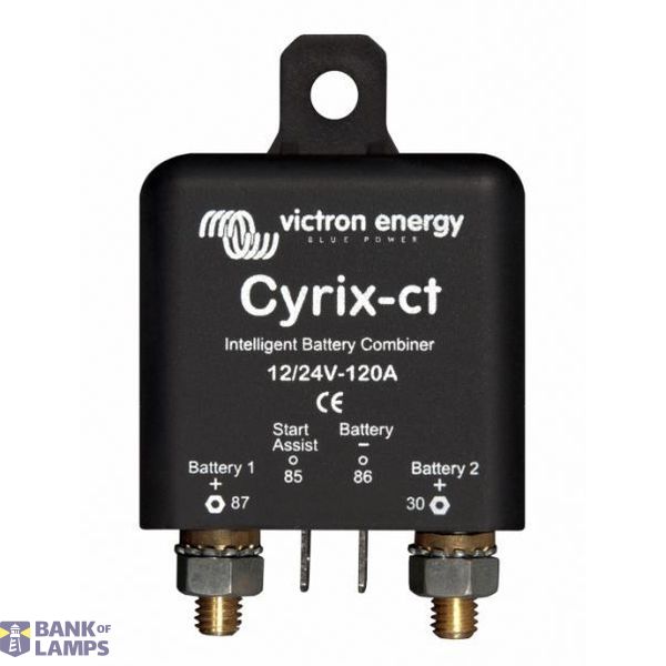 Victron Energy Battery isolators, connectors Cyrix-ct 12/24V-120A intelligent battery combiner image 1