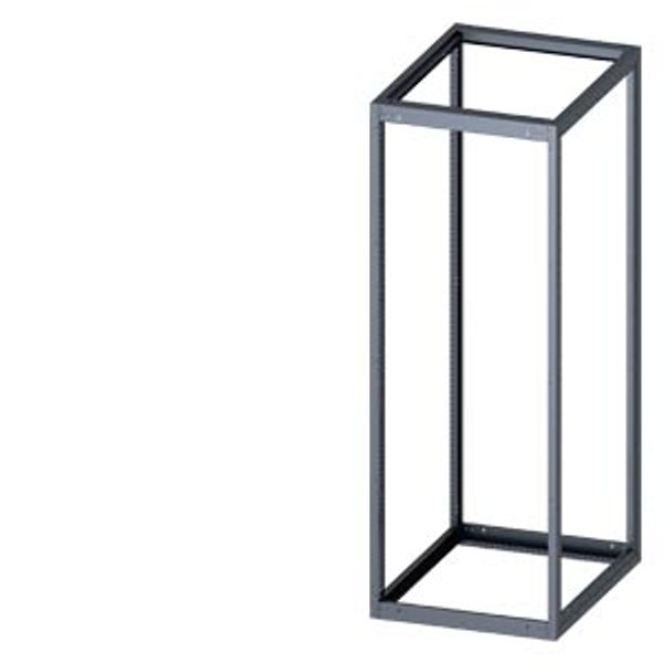 SIVACON frame for standard empty enclosures, H: 2200 mm, W: 800 mm, D: 1000 mm image 1