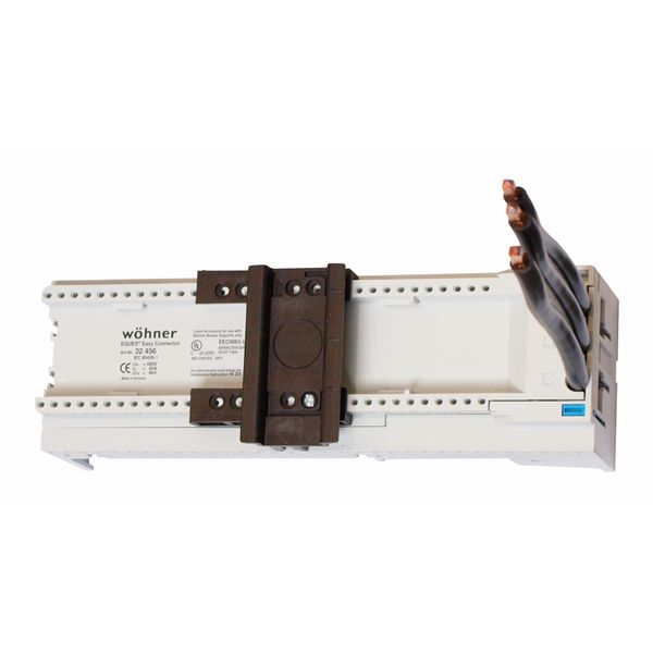 Busbar- adapter 63A 63mm 1 RAIL (The price is shown without markup on metals. Request a quote for accurate information) image 1