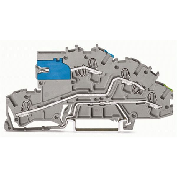 Multilevel installation terminal block with N-disconnect slide link NT image 2