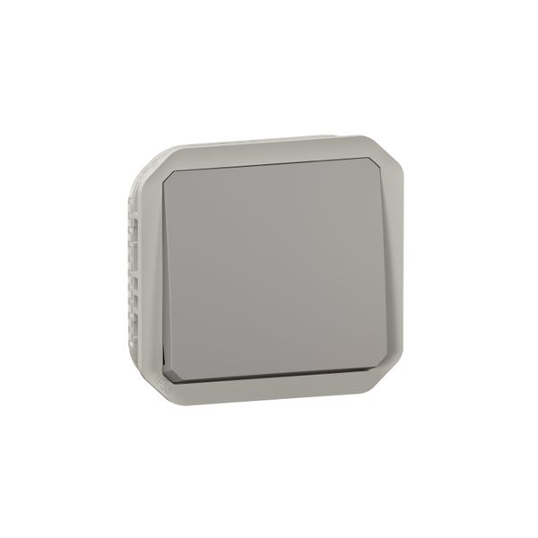 PLEXO CHANGEOVER PUSH BUTTON - GREY - MECHANISM image 1
