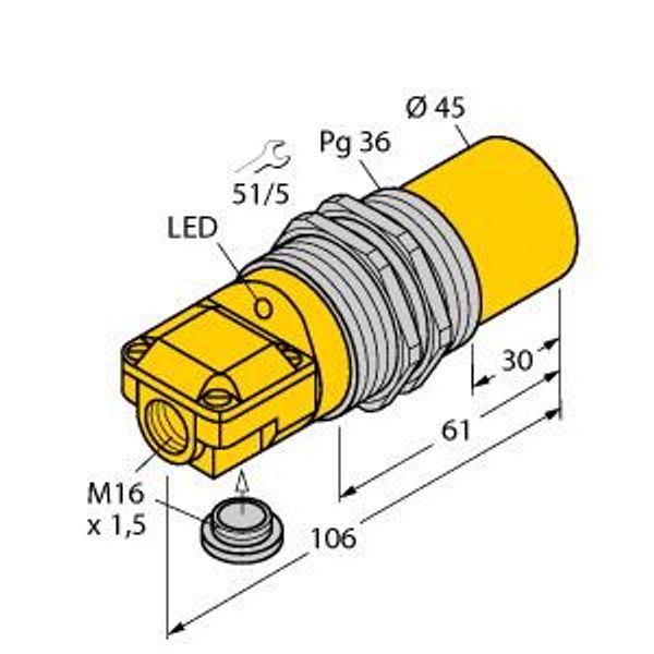 Inductive Sensor   NI40-G47SR-VN4X2 image 1