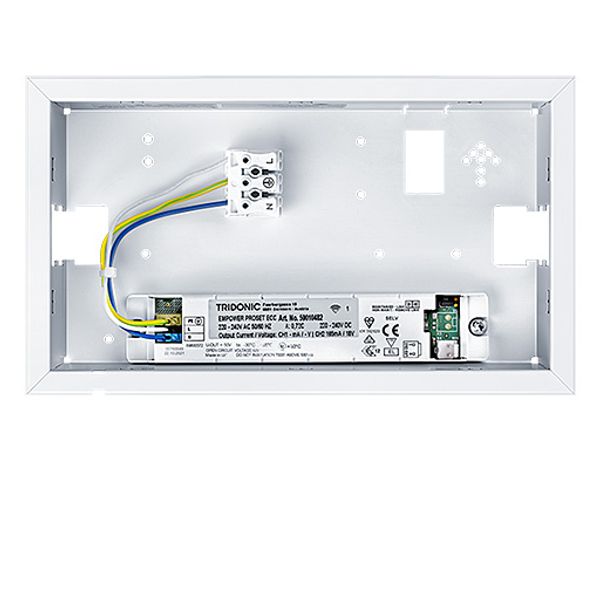 PURESIGN 150 P MRW ECC WH - Escape sign luminaire image 1