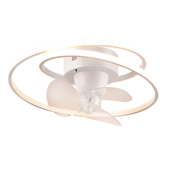 Umea LED ceiling fan matt white image 1