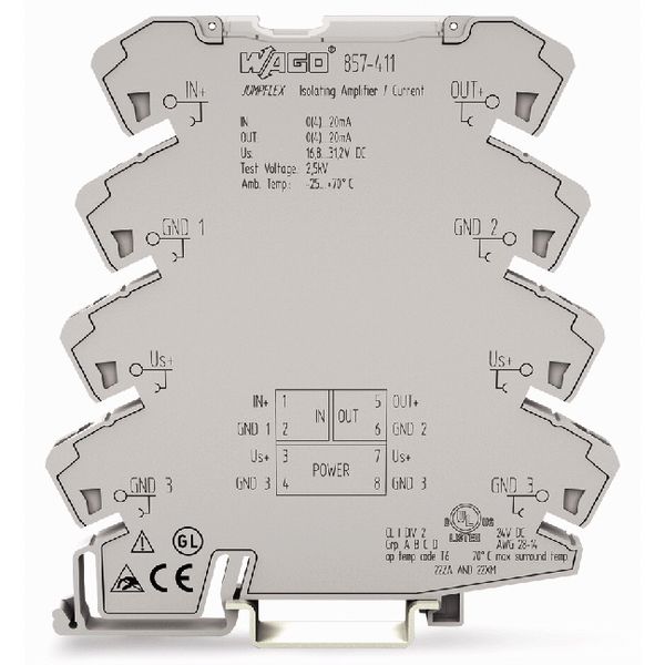 Isolation amplifier Current input signal Current output signal image 3