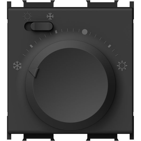 Heating/cooling Thermostat, 5-30øC, 3A, 2M, black image 1