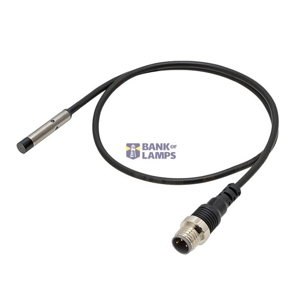 Proximity sensor, inductive, Dia 6.5mm, Non-Shielded, 4mm, DC, 3-wire, Pig-Tail, PNP NO E2E 8162A image 1