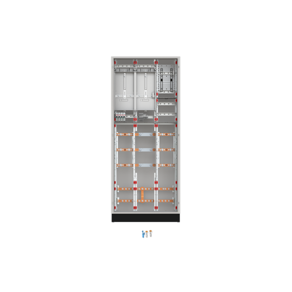 WX32KK11L 12RE 3FB Complete cabinet according to FNN In 420A with three-point fastening image 5
