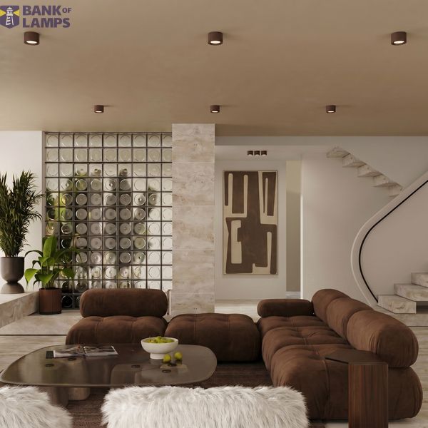 Ceiling lamp MODO 1 brown Gx53 image 7