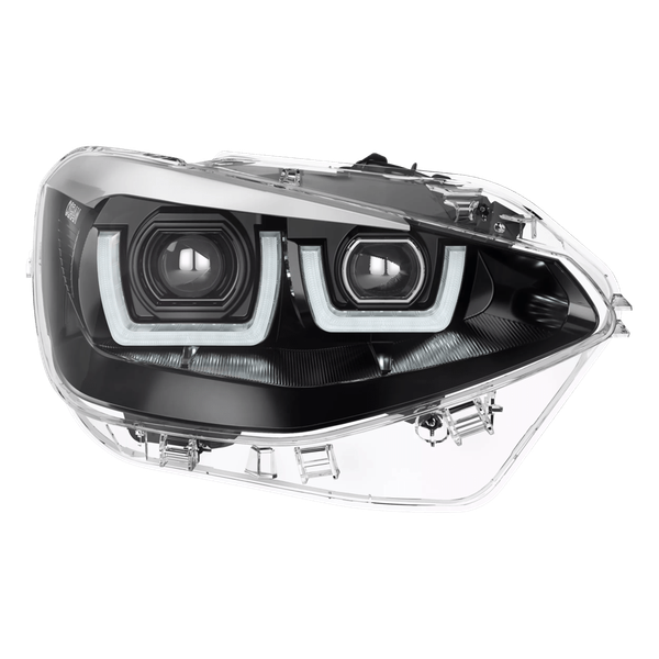 LEDriving® headlights for BMW F20/21 - CHROME EDITION image 1