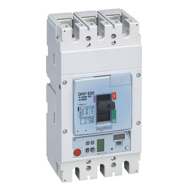 DPX³630 power circuit breaker with electronic release S10 breaking capacity 50kA 400V~ - 3P - 250A image 1