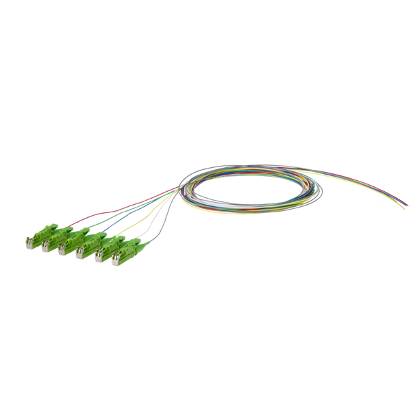 OpDAT pigtail E2000-APC, OS2, 6 colors image 3