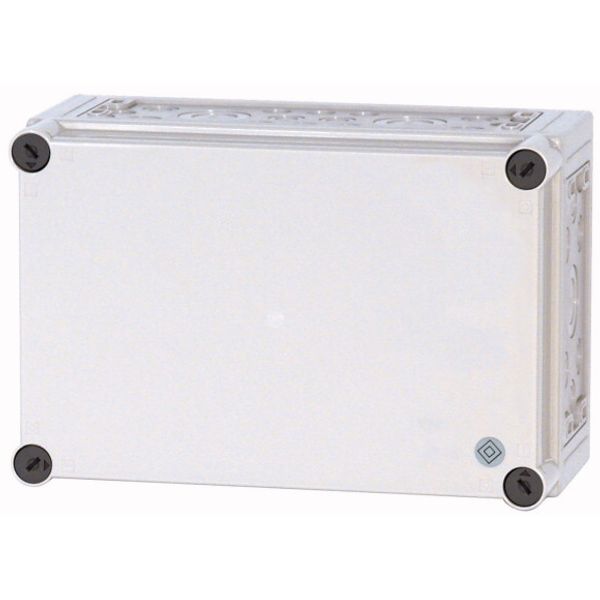CI43E-150-RAL7035 Insulated enclosure, +knockouts, RAL7035, HxWxD=250x375x175mm image 1
