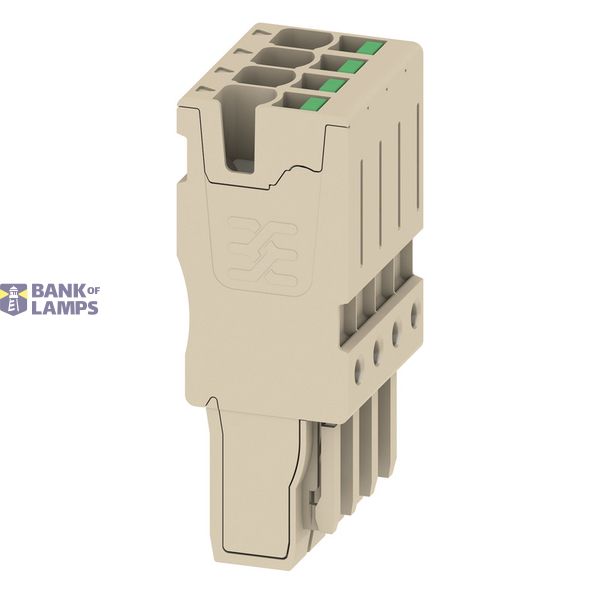 Plug (terminal), SNAP IN, 2.5 mm², 24 A, 800 V, Number of connections: image 1