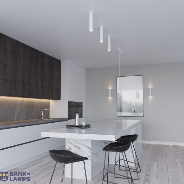 HANGING LAMP LAGOS 1 WHITE GU10 1X40W IP20 image 7