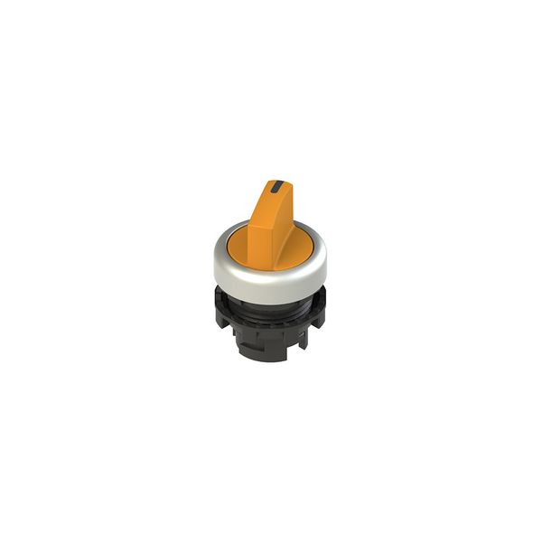 Short handle selector, 2 positions orange with marking image 2
