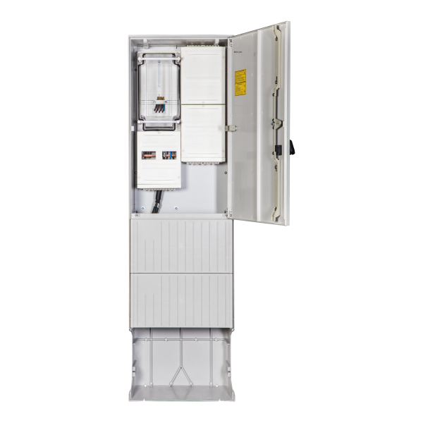 Meter connection column 2-field, H=2010mm, 3.HZ, hood closed, ZSA202-2-ZK-APZ-HG (ZSA202-2-ZK-APZ-HG) image 1