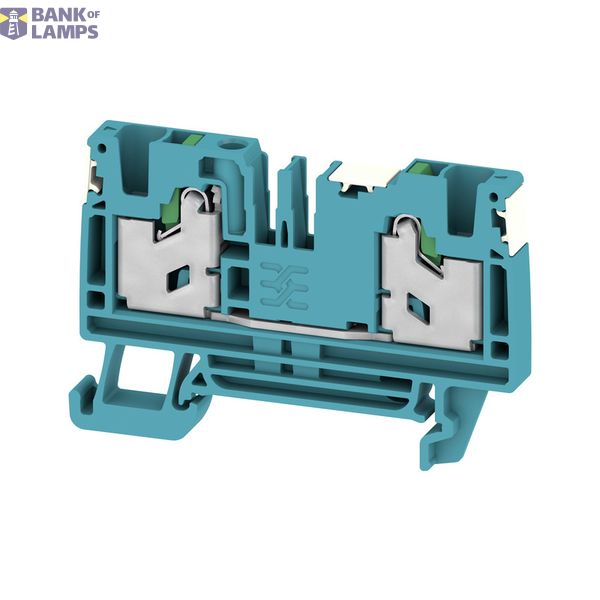 Feed-through terminal block, SNAP IN, blue, 4 mm², 32 A, 1000 V, Numbe image 1