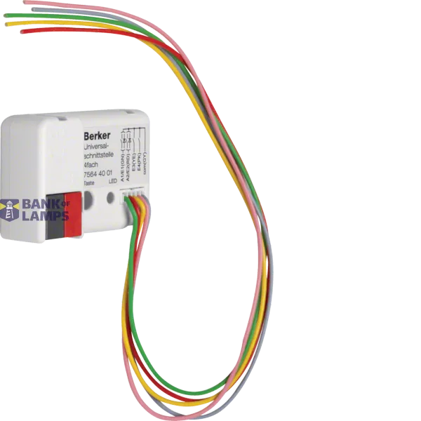 Berker Universal Interface 4-Gang Flush Mounted for TS Sensor and TS Crystal image 1