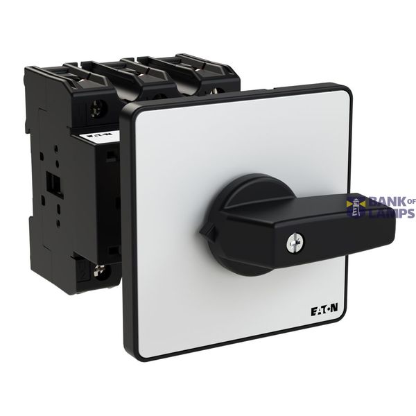 P3 Main switch, 80 A,Rear mounting, 3 pole, Form Z, Black, Door coupli image 6