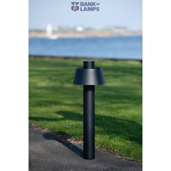 PHOTONI 75, free-standing lamp, E27, 13W, black image 4