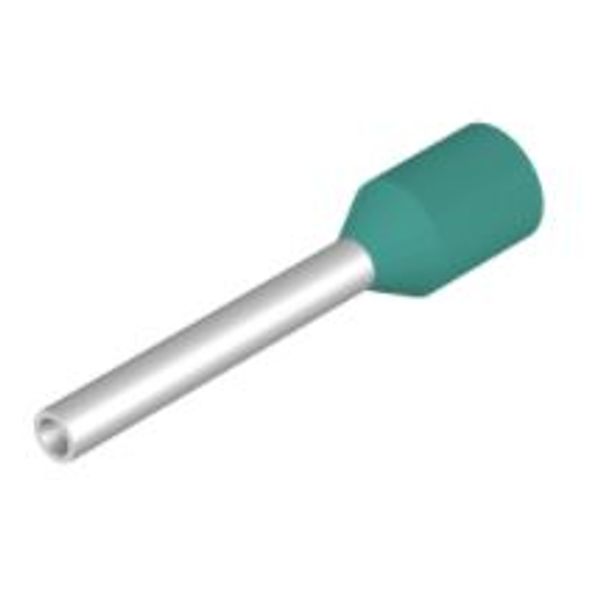 Wire-end ferrule, Standard, 10 mm, 8 mm, Turquoise image 3