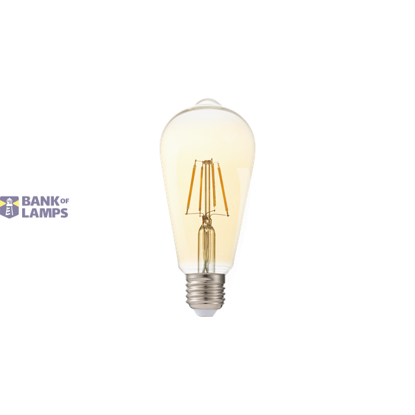 LED-E-ST64-FILA-E27-4.5W-DIM-2200K-CL image 2