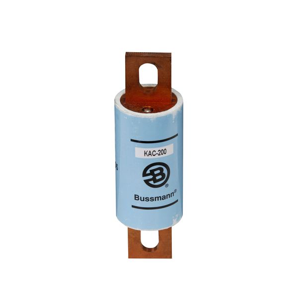 Eaton Bussmann series Tron KAC high speed fuse, 175A, 200 kAIC, Non Indicating, High speed fuse, Blade end X blade end, Stud image 30