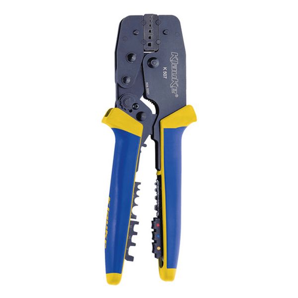 Crimping pliers for isolated connectors, 0.5-10 mm², Klauke K507 image 1