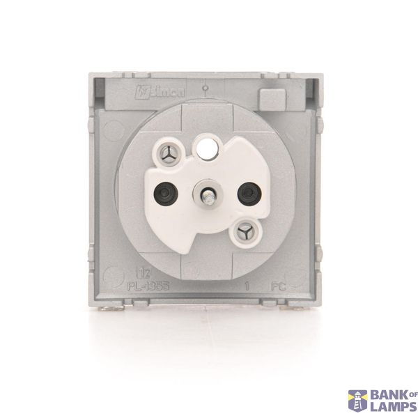 Double two-way switch without pictogram, 10AX, black matt image 1