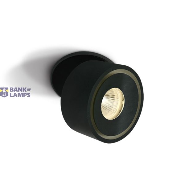 BLACK COB LED 8W WW IP20 230V image 1