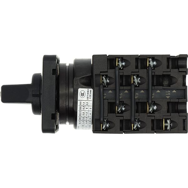 T0-5-89/E Changeoverswitches, T0, 20 A, flush mounting, 5 contact unit(s), Contacts: 9, 60 °, maintained, With 0 (Off) position, 2-0-1, SOND 29, Design number 8 image 14